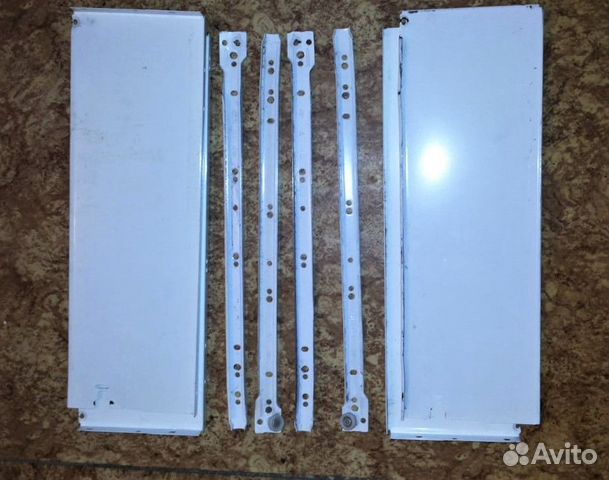 Направляющие и металлические боковины для ящиков