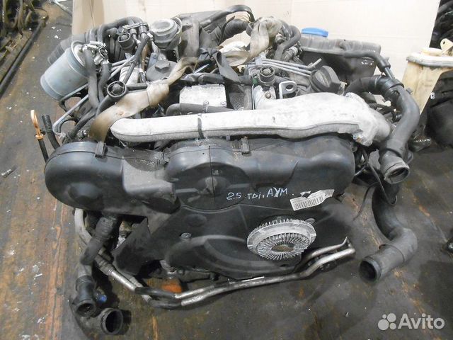Двигатель 2.5тди AYM (155л.с) Ауди А6 С5