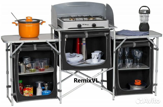 Видео обзор Berger Стол кухня шкаф складная