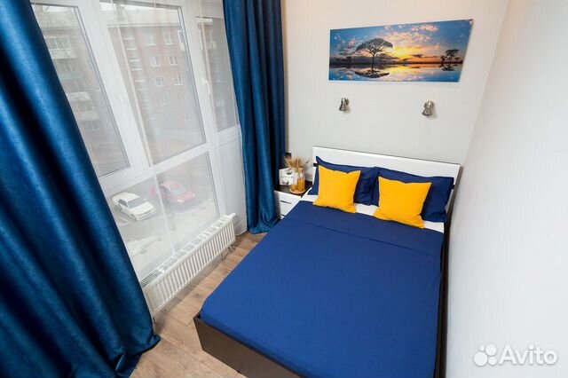 

1-к. квартира, 40 м², 2 кровати