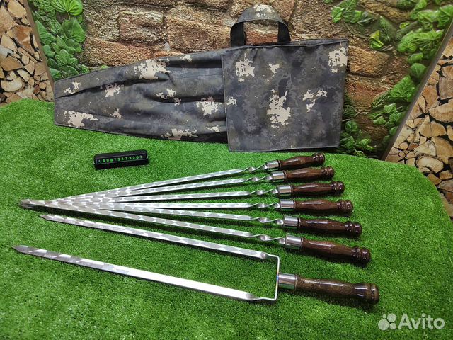 Набор шампуров в чехле