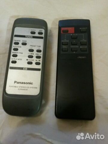 Пульты ду для мц Panasonic и видео Funai Japan