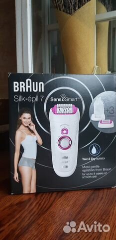 Электро Эпилятор Braun Silkepil 7 SensoSmart новый