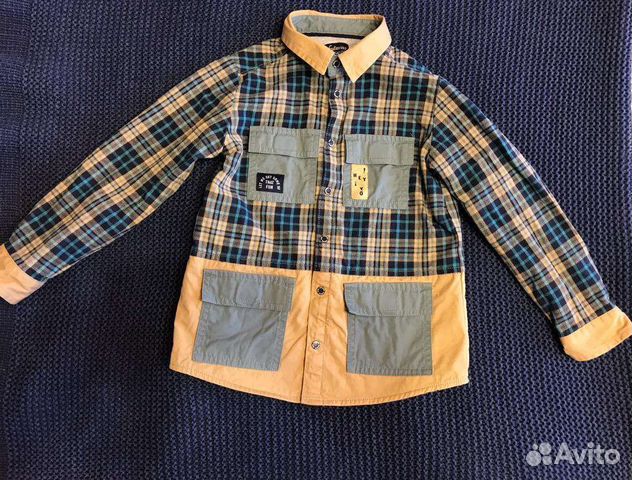 Рубашка для мальчика 122