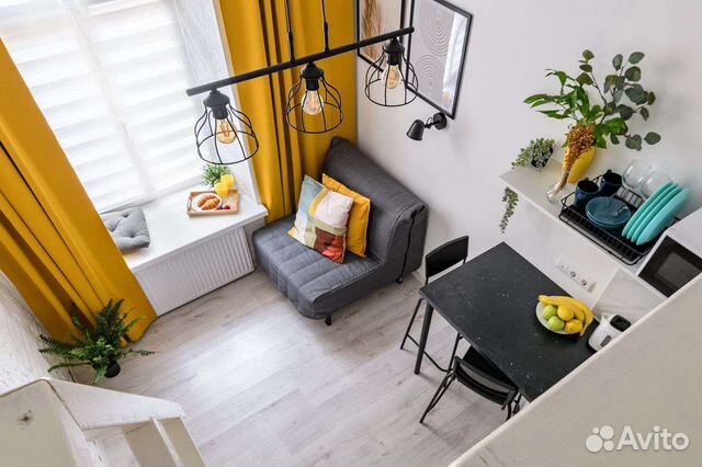 

Квартира-студия, 13 м², 2 кровати