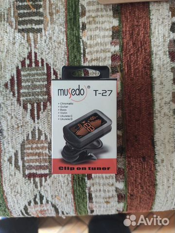 Тюнер на прищепке T-27 Musedo
