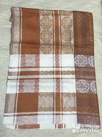 Скатерть льняная новая