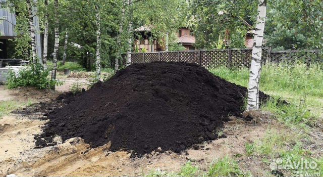 Чернозем универсальный торфяной, щебень доломит