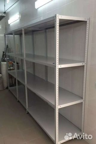 Стеллаж разборный металлический