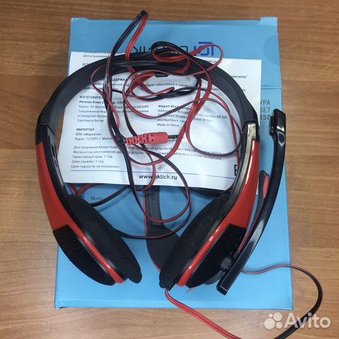 Наушники с микрофоном оклик ns-m150