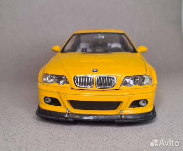Модель автомобиля bmw E46 S3 1:18 AC Schnitzer