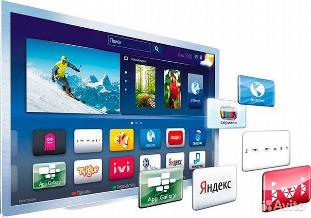 Настройка телевизора, настройка Smart TV