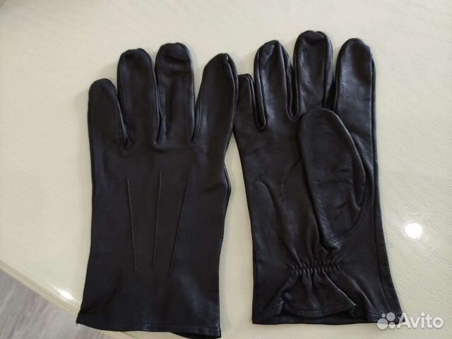 Перчатки кожаные