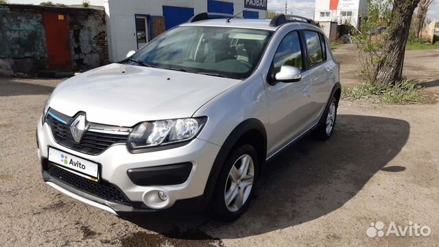 Renault Sandero Stepway 1.6 МТ, 2017, 42 000 км