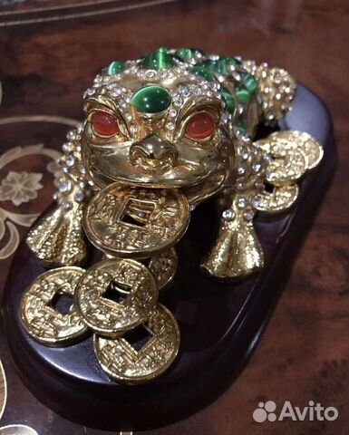 Денежная жаба фен шуй