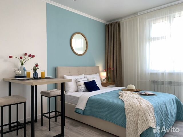 

Квартира-студия, 26,8 м², 1 кровать