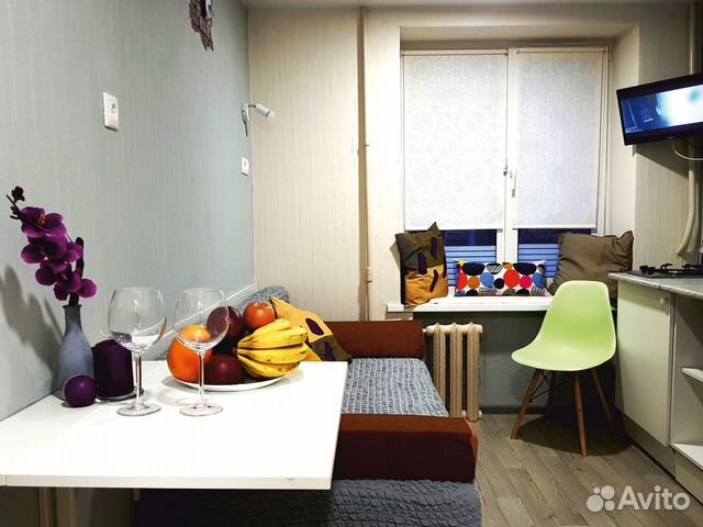 

Квартира-студия, 14,3 м², 1 кровать