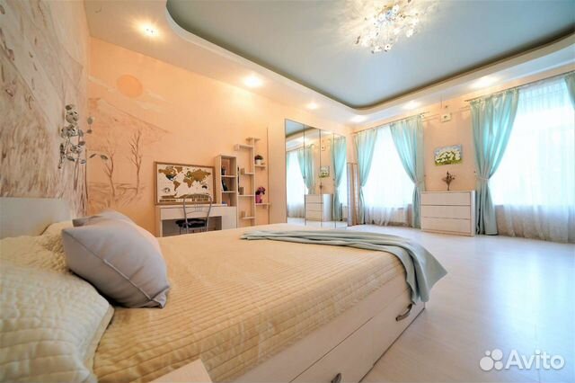 

1-к. квартира, 52 м², 3 кровати