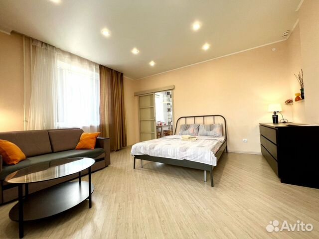 

1-к. квартира, 40 м², 2 кровати