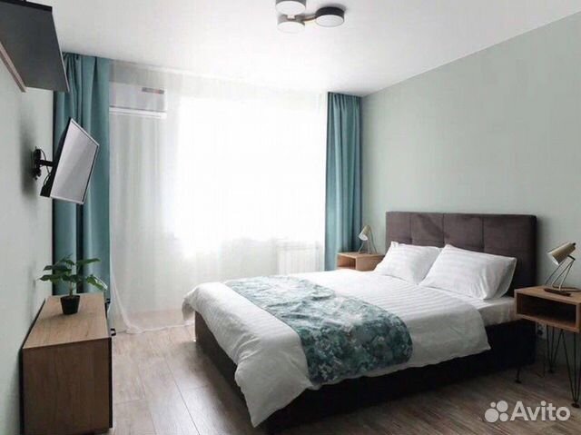 

1-к. квартира, 36 м², 2 кровати