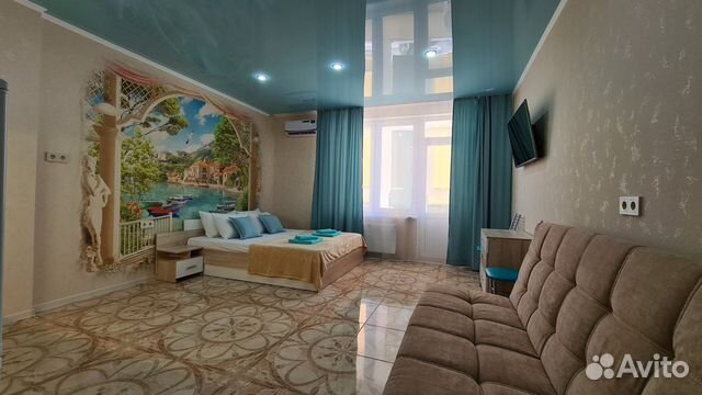 

Квартира-студия, 40 м², 3 кровати