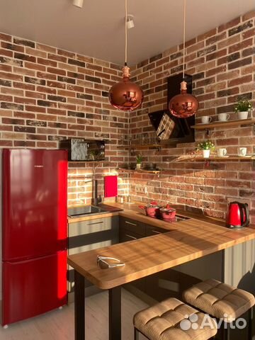 

Квартира-студия, 28 м², 2 кровати