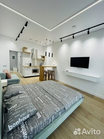 

Квартира-студия, 32 м², 1 кровать