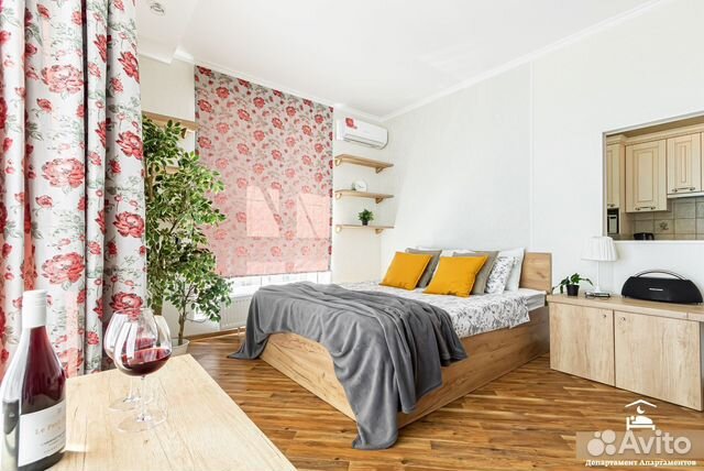 

1-к. квартира, 45 м², 2 кровати