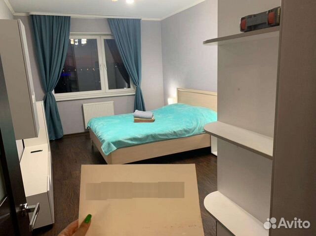 

1-к. квартира, 38 м², 1 кровать