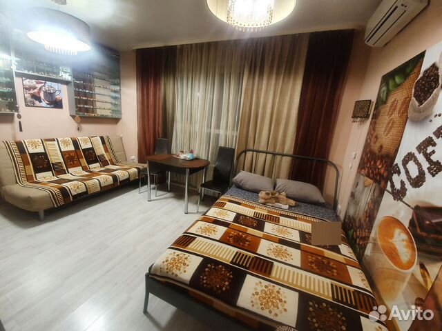 

Квартира-студия, 30 м², 2 кровати