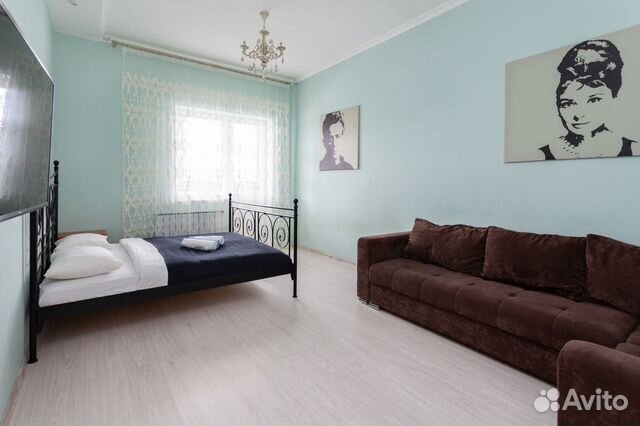 

1-к. квартира, 43,5 м², 3 кровати