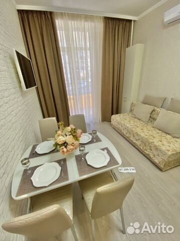 

1-к. квартира, 43 м², 2 кровати