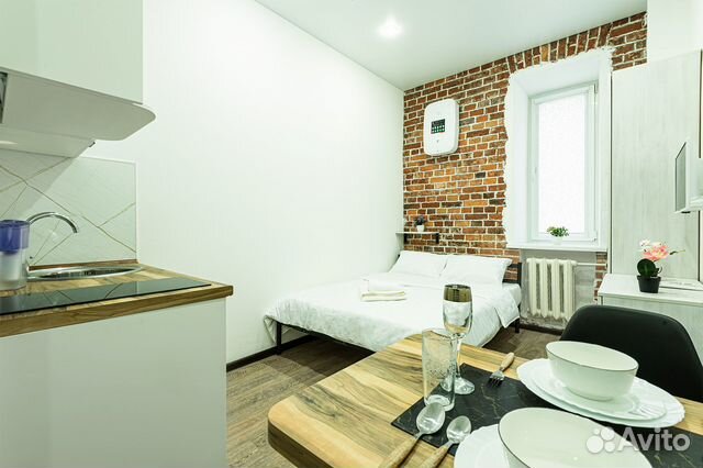 

Квартира-студия, 20 м², 1 кровать