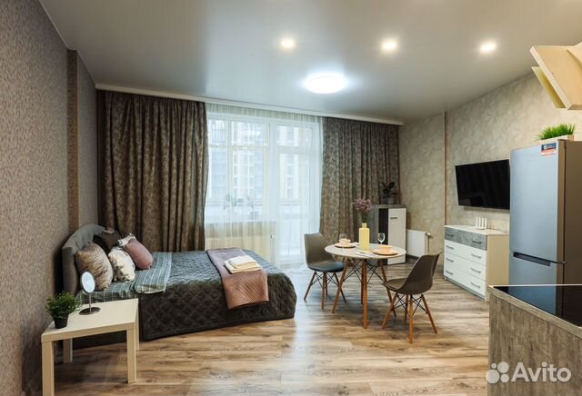 

Квартира-студия, 35 м², 1 кровать