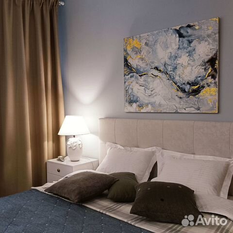 

Квартира-студия, 45 м², 2 кровати