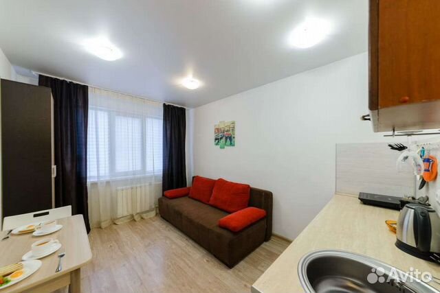 

Квартира-студия, 15 м², 1 кровать