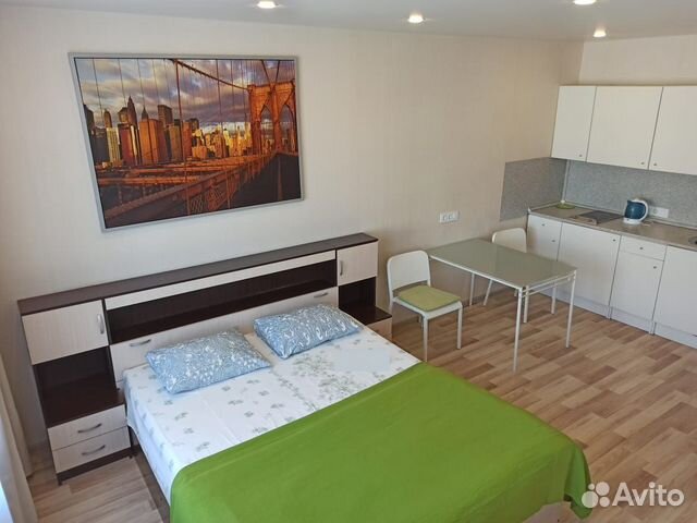 

Квартира-студия, 29 м², 1 кровать