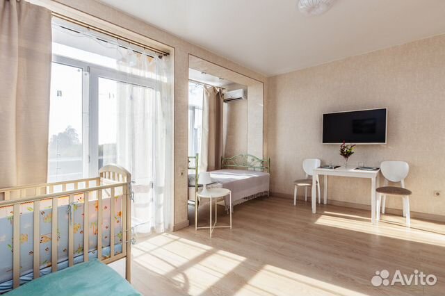 

Квартира-студия, 32 м², 2 кровати