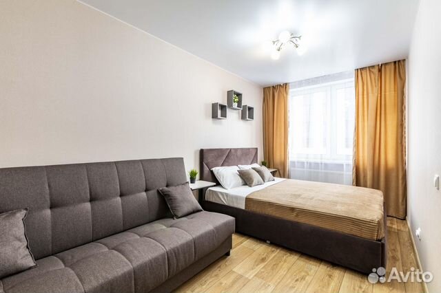 

1-к. квартира, 40 м², 3 кровати