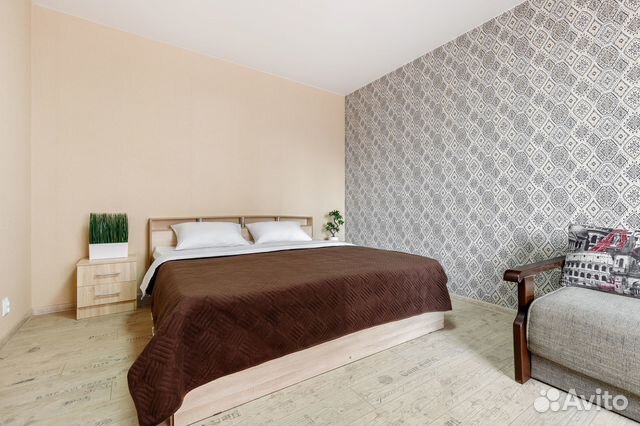 

1-к. квартира, 42 м², 2 кровати