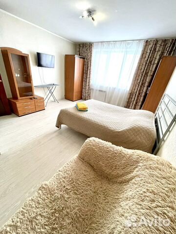 

1-к. квартира, 39 м², 2 кровати
