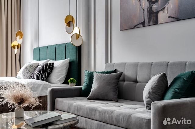 

1-к. квартира, 31 м², 2 кровати