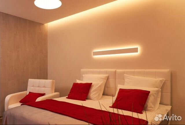 

Квартира-студия, 46 м², 2 кровати