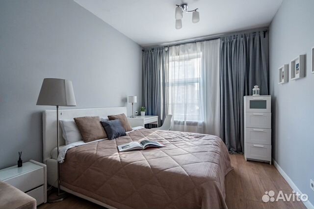 

1-к. квартира, 38 м², 2 кровати