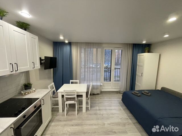 

Квартира-студия, 26 м², 1 кровать