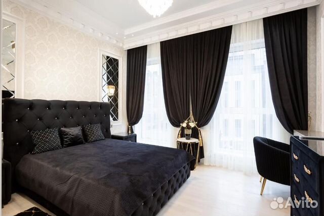 

1-к. квартира, 45 м², 2 кровати