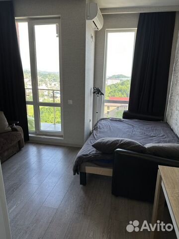 

Квартира-студия, 26 м², 2 кровати
