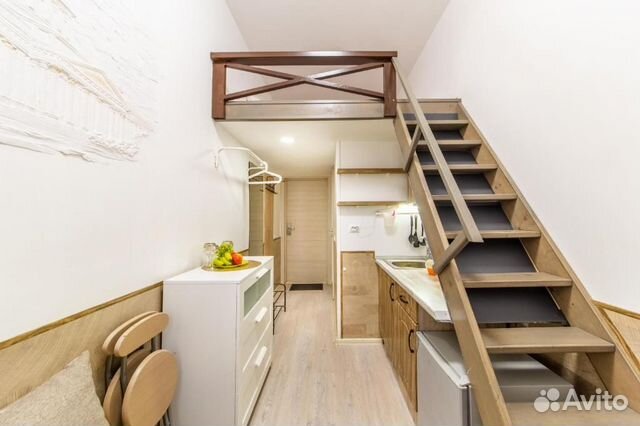 

Квартира-студия в апарт-отеле, 29 м², 2 кровати