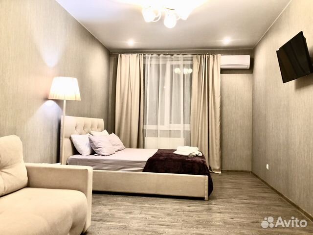 

1-к. квартира, 42 м², 2 кровати