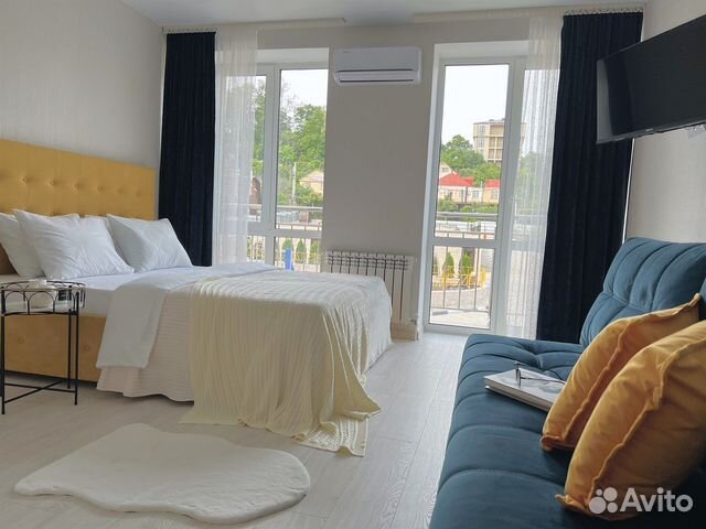 

Квартира-студия, 32 м², 2 кровати